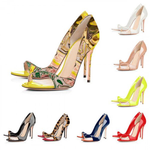 onlymaker Womens Fashion D'Orsay Peep Toe High Heel Sandals Bridal